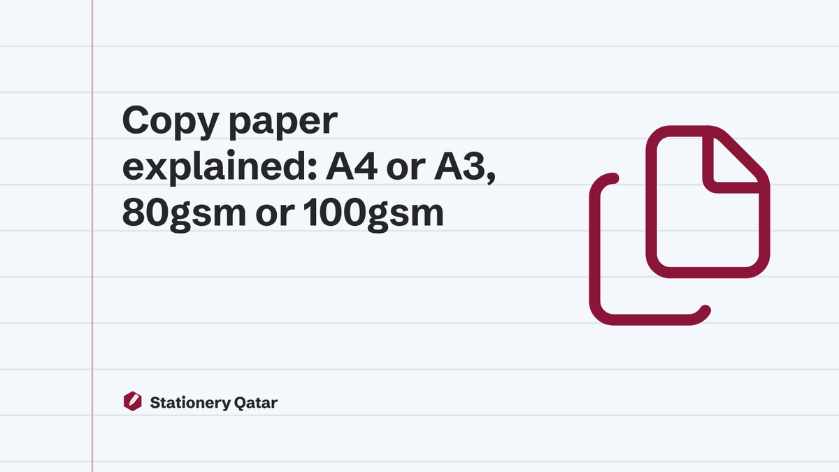 Copy paper explained: A4 or A3, 80gsm or 100gsm