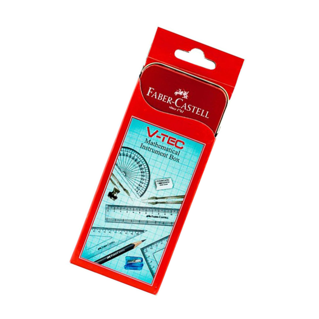 Faber-Castell V Tech Mathematical Drawing Instrument (Set 9pc) FCIN163721