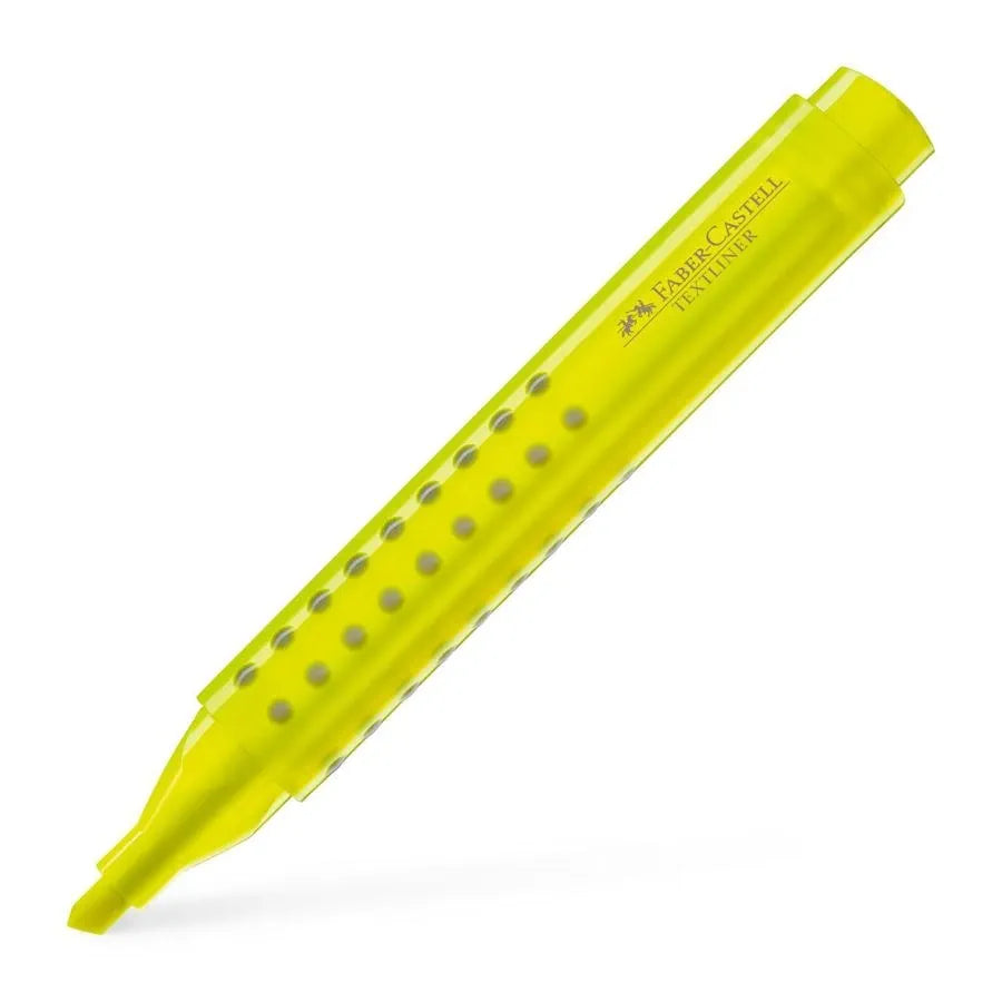 Faber-Castell Grip Highlighter Pkt of 10pc Yellow FC154307