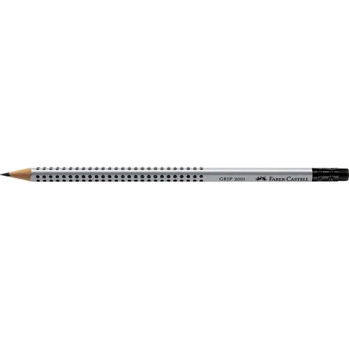 Faber-Castell Triangular Grip 2001 HB Pencils Wooden Eraser FC117000