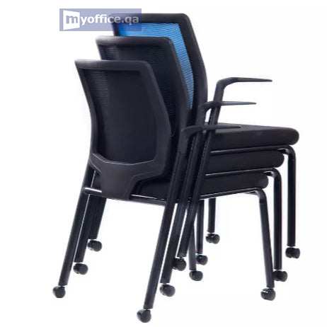 Modern Furniture 5817 Mesh Training Chair with Movable Castor