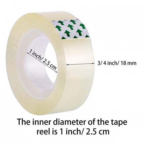 Clear Tape 3/4"x36yds 40mic (Pack of 8 Rolls)