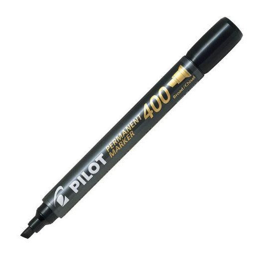 Pilot SCA-400 Permanent Marker Chisel Tip (Pack of 12)