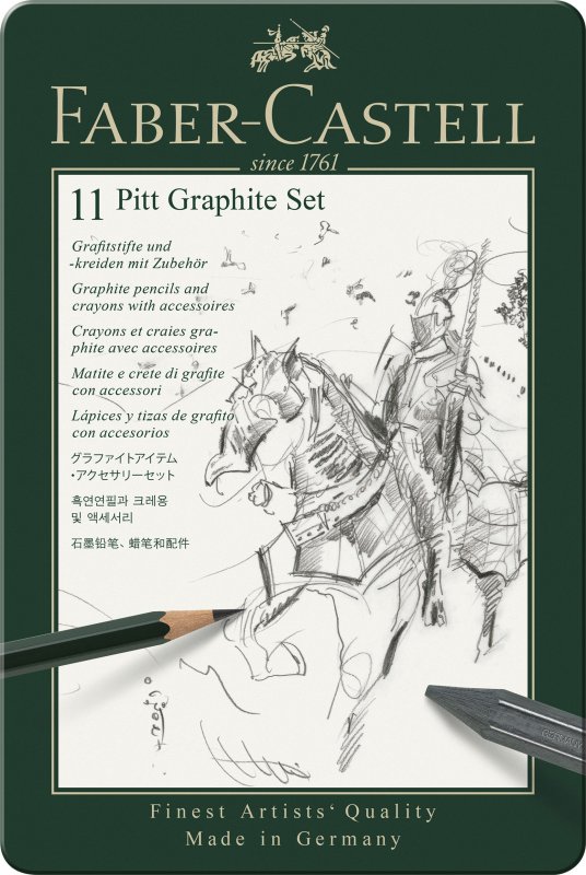 Faber-Castell Pitt Graphite Set of 11 Items FC112972