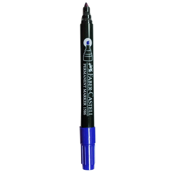 Faber-Castell Permanent Marker Blue 1586