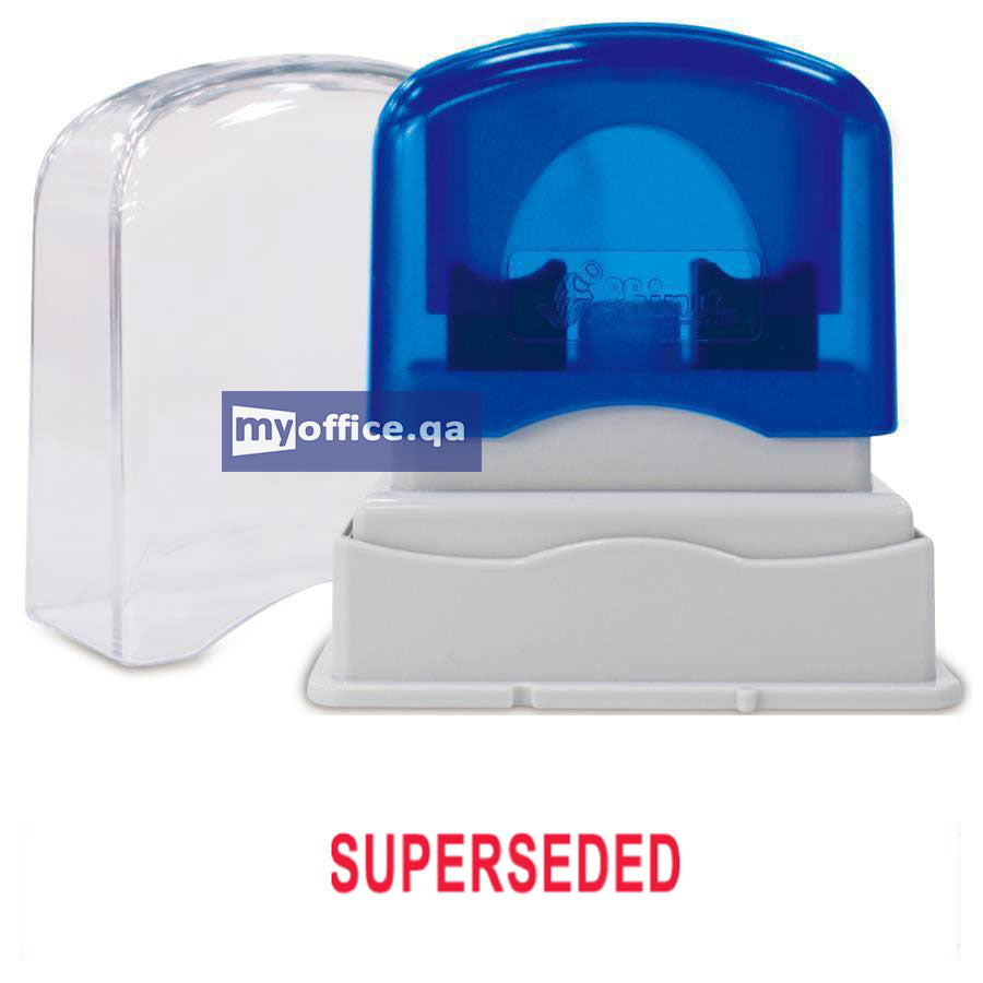 Shiny OA Pre-inked Stamp 'Superseded'