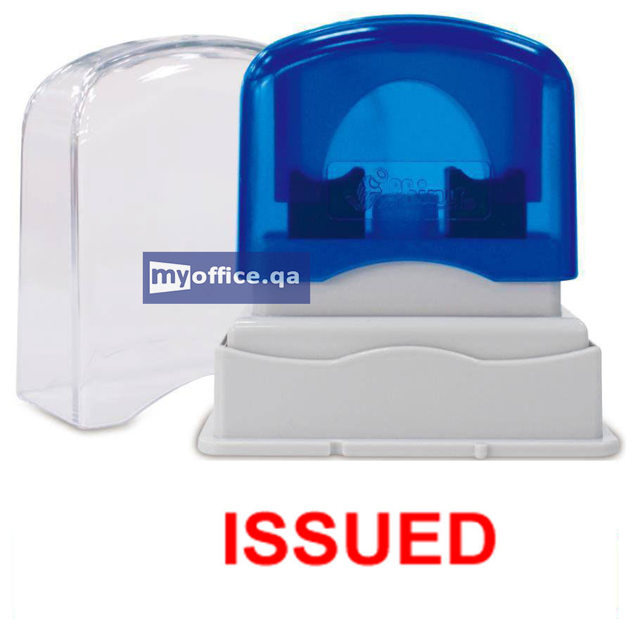 Shiny OA Pre Ink Stamp 'Issued' (EN916-PG)