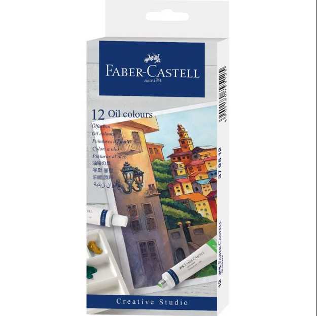 Faber-Castell Creative Studio Oil Colours (9x12ml) FCIN379512