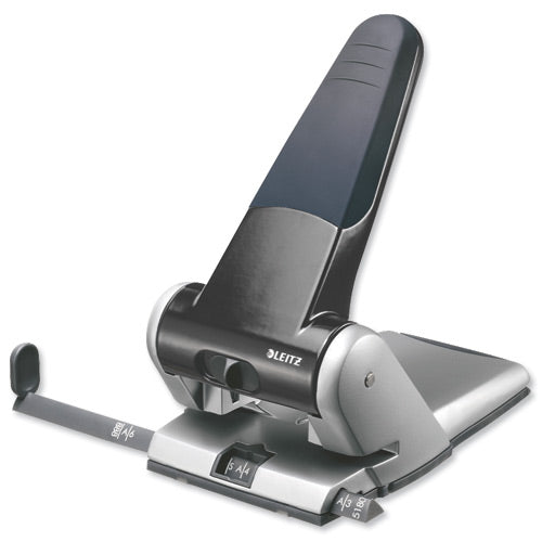 Leitz 5180 Heavy Duty 2 Hole Puncher 65 Sheets