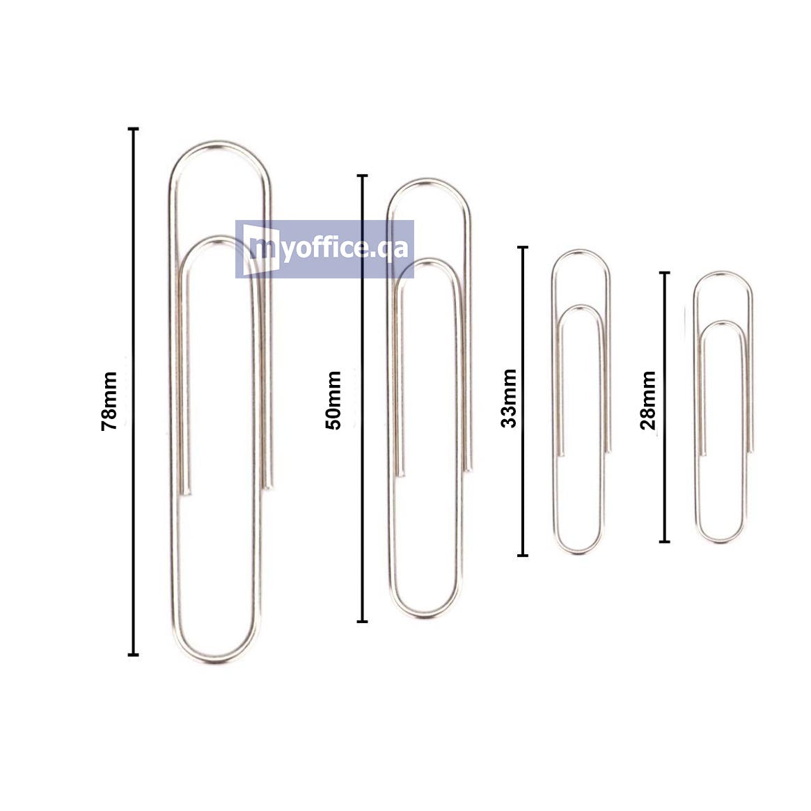Paper Clip, 78mm, (Pack of 100)