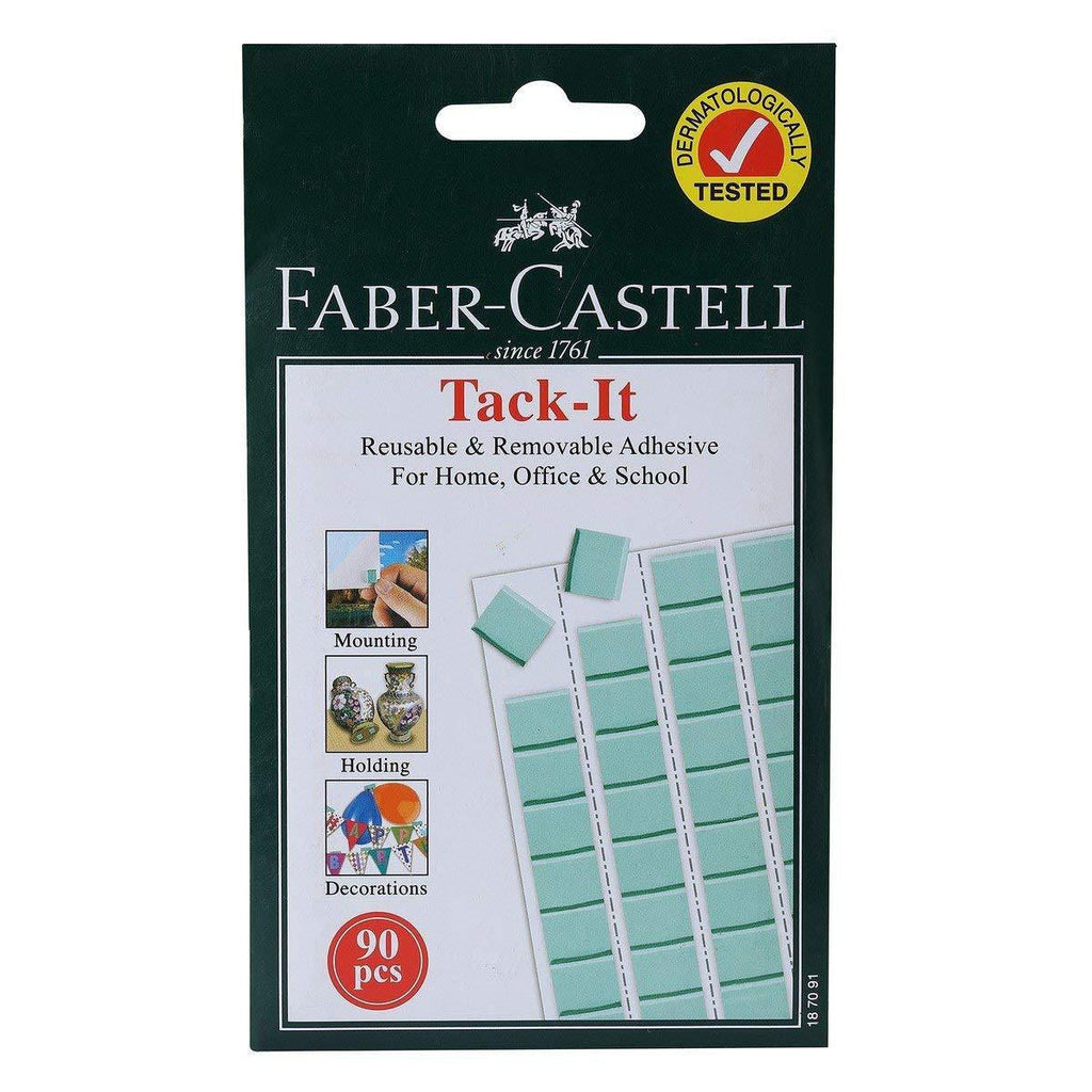 Faber-Castell Tack-it Adhesive, 50g, Green FCM187091