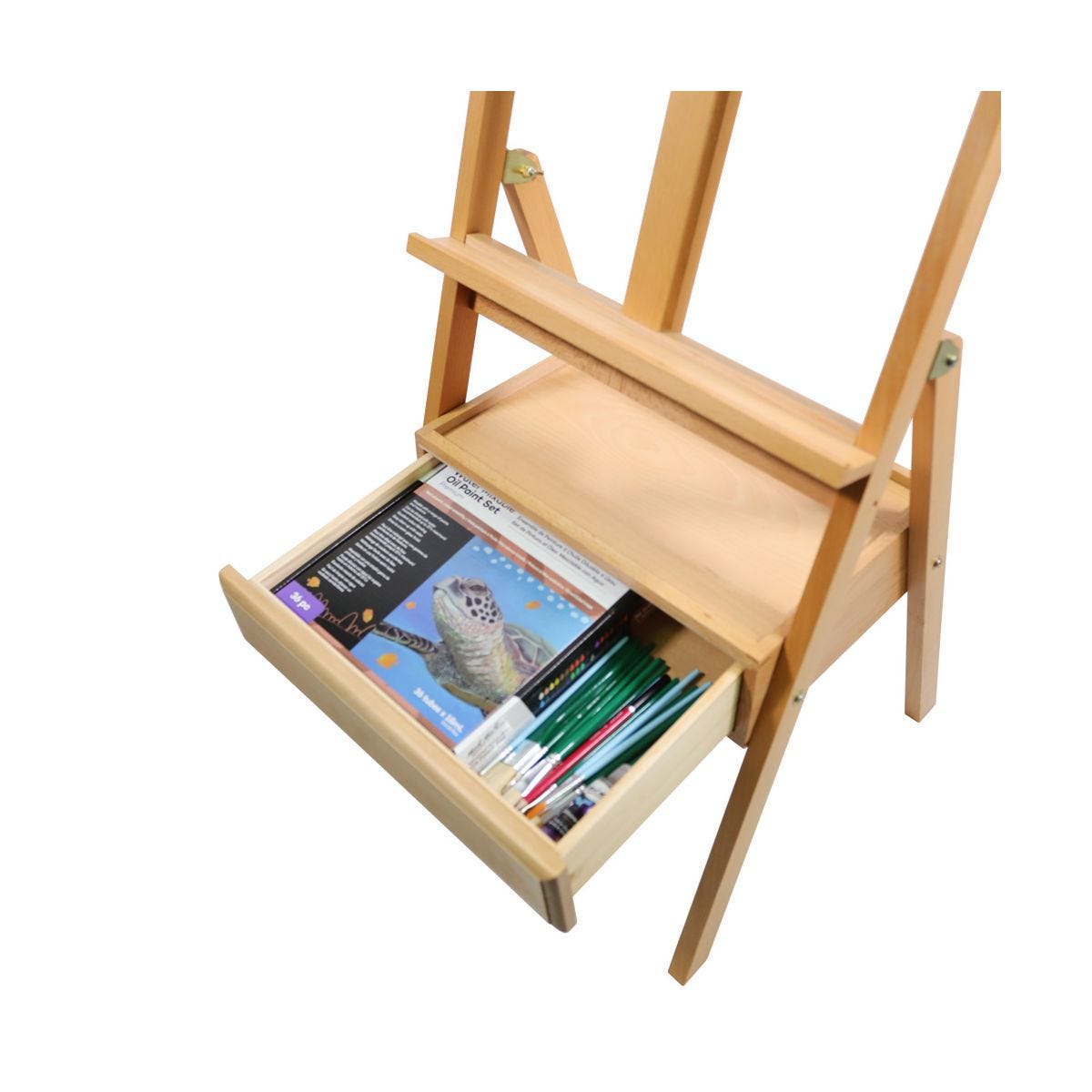 Mont Marte Signature Box Floor Easel - Beech