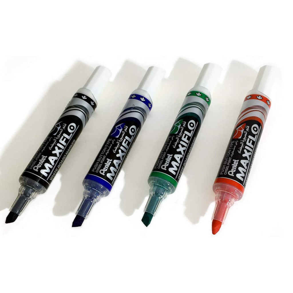 Pentel PE-MWL6-04 White Board Marker, Multicolor