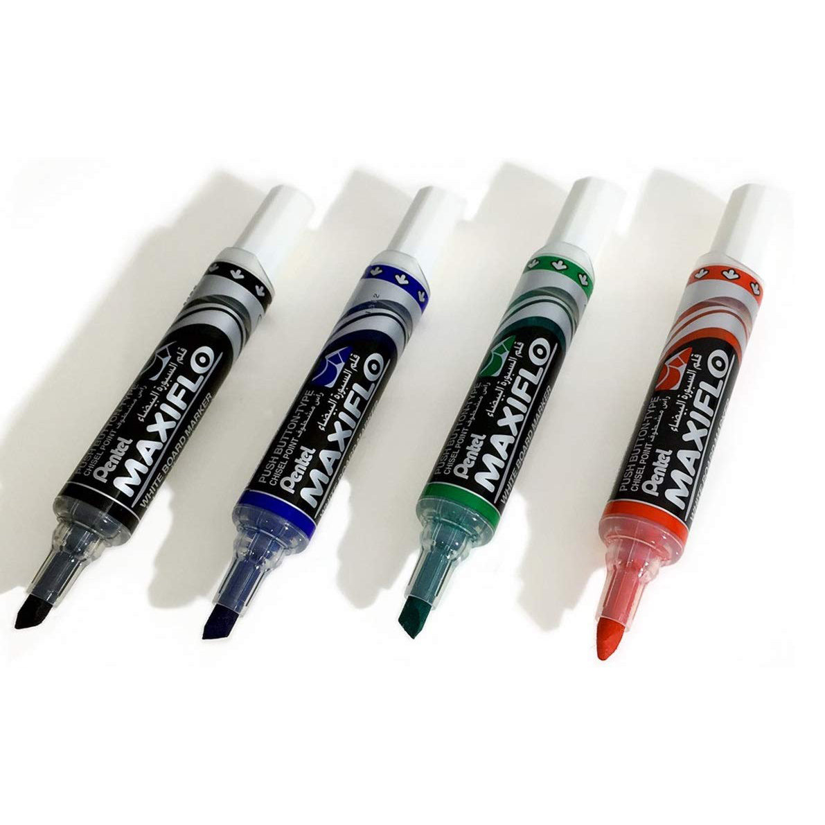 Pentel PE-MWL6-04 White Board Marker, Multicolor