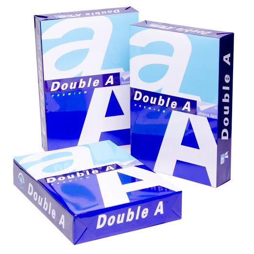 Double A Photocopy Paper A4 80gsm 5 Ream/Box