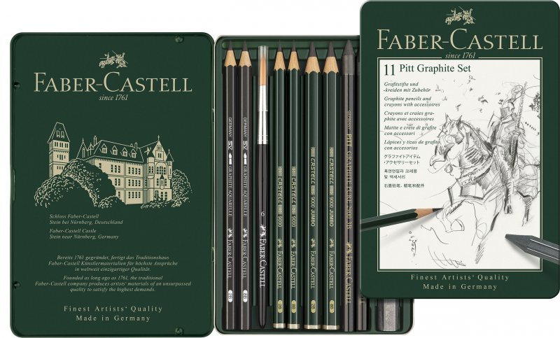Faber-Castell Pitt Graphite Set of 11 Items FC112972