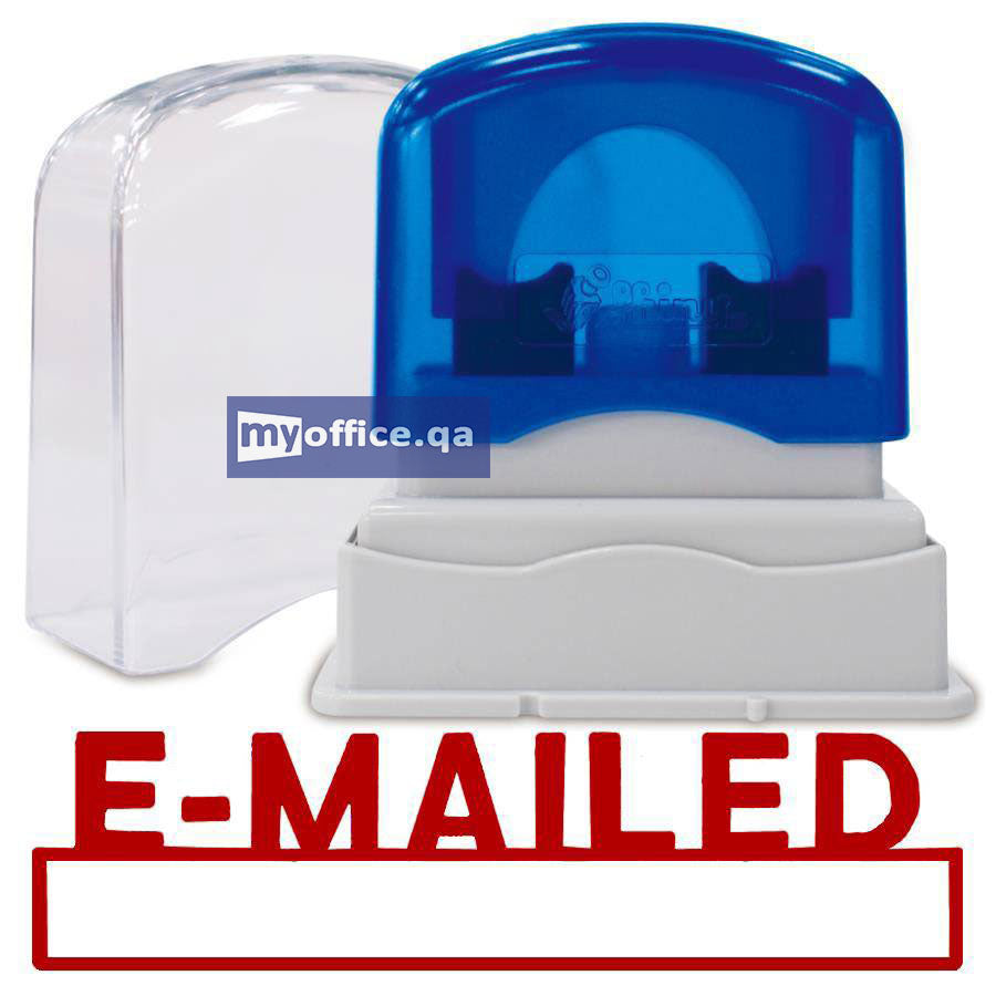 Shiny OA Pre-inked Stamp 'E-Mailed' (EN926-PG)