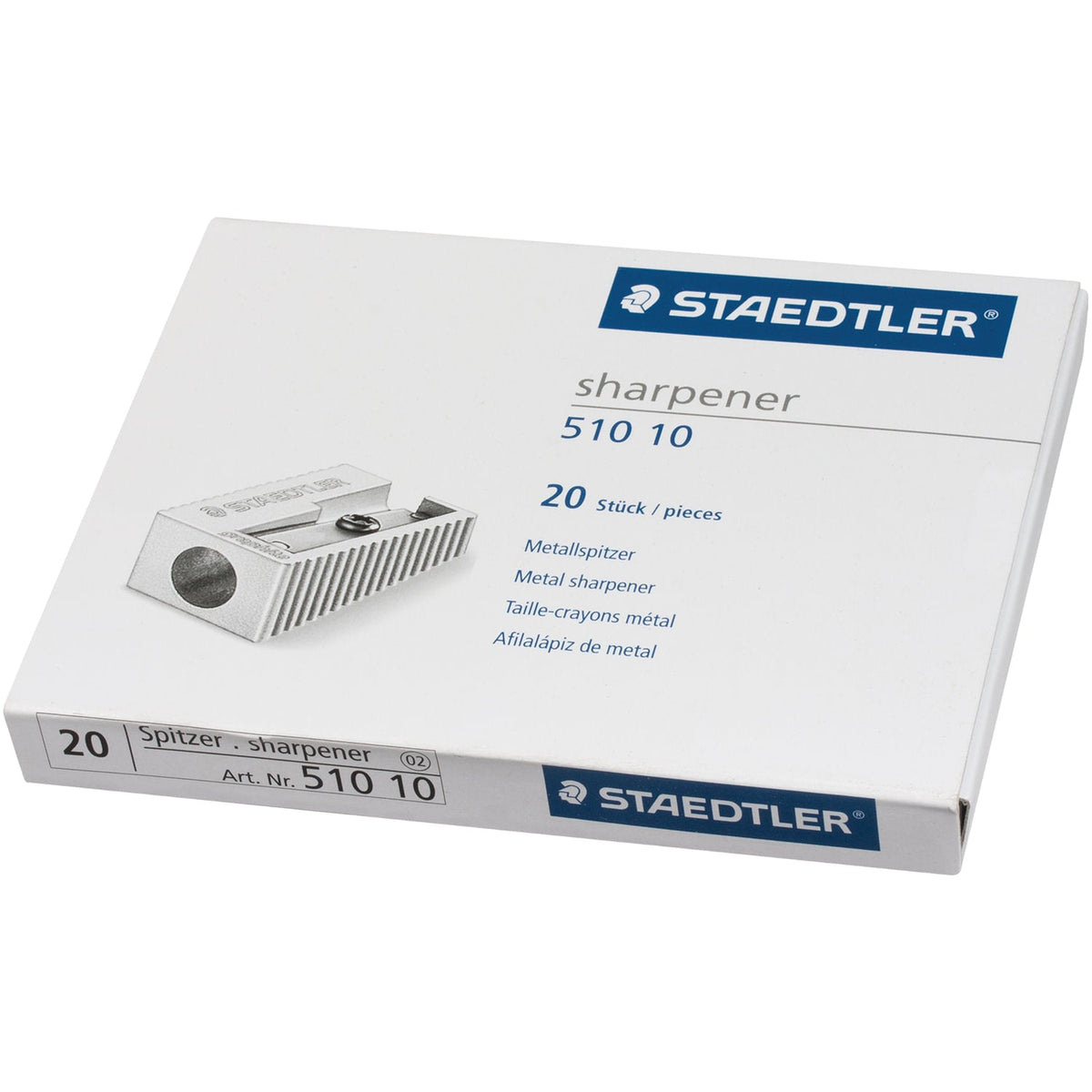 Metal Sharpener Single Hole 510 (Pack of 20)