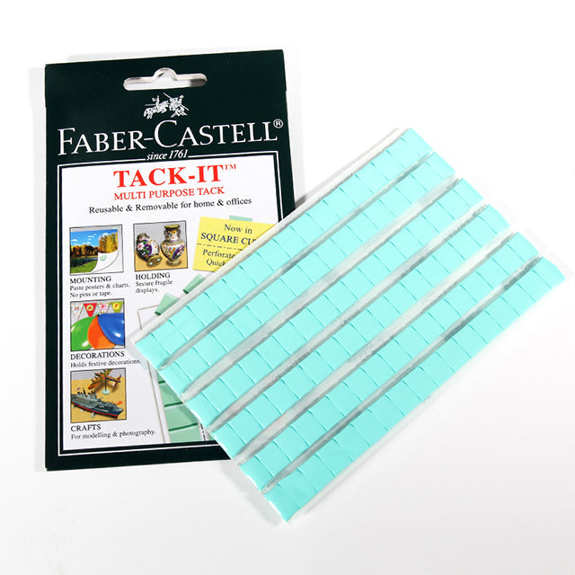 Faber-Castell Tack-it Adhesive, 50g, Green FCM187091