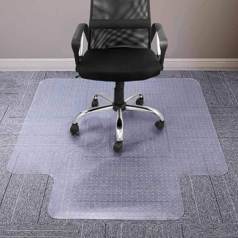 Office Chair Mat PVC 46 x 60 With Grippers for Carpeted Floors