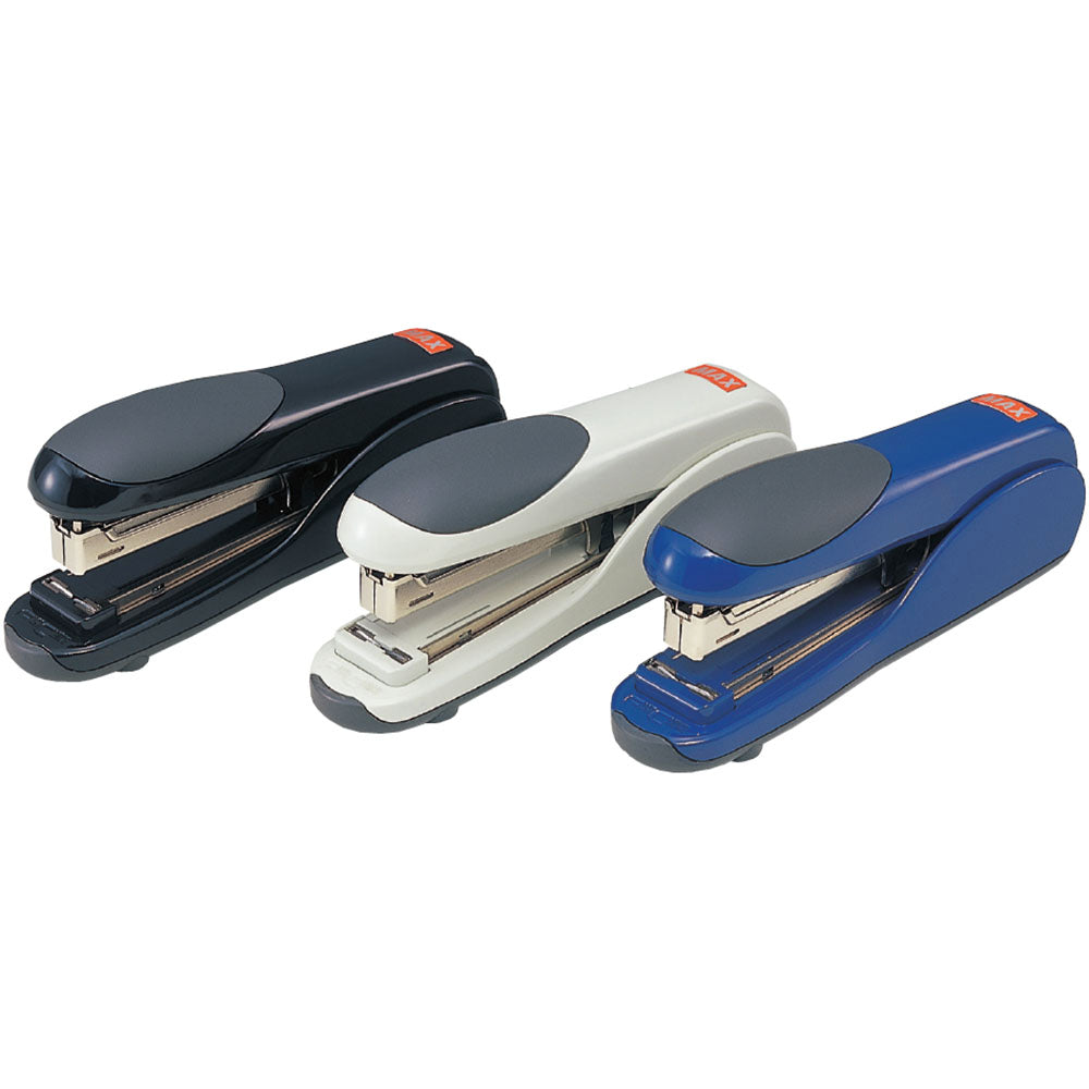 MAX HD-50DF Standard Stapler, Flat Clinch, 30 Sheets, Random Colors