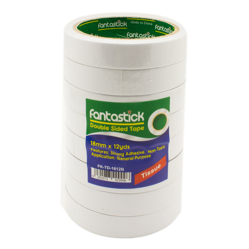 Fantastick 1812N Double Sided Tape 3/4"x12 Yards