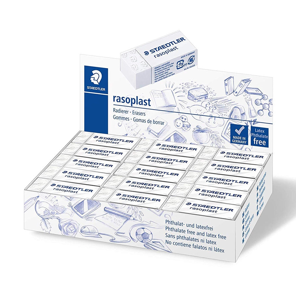 Raso Plast Eraser Box 526 (Big/Medium/Small)