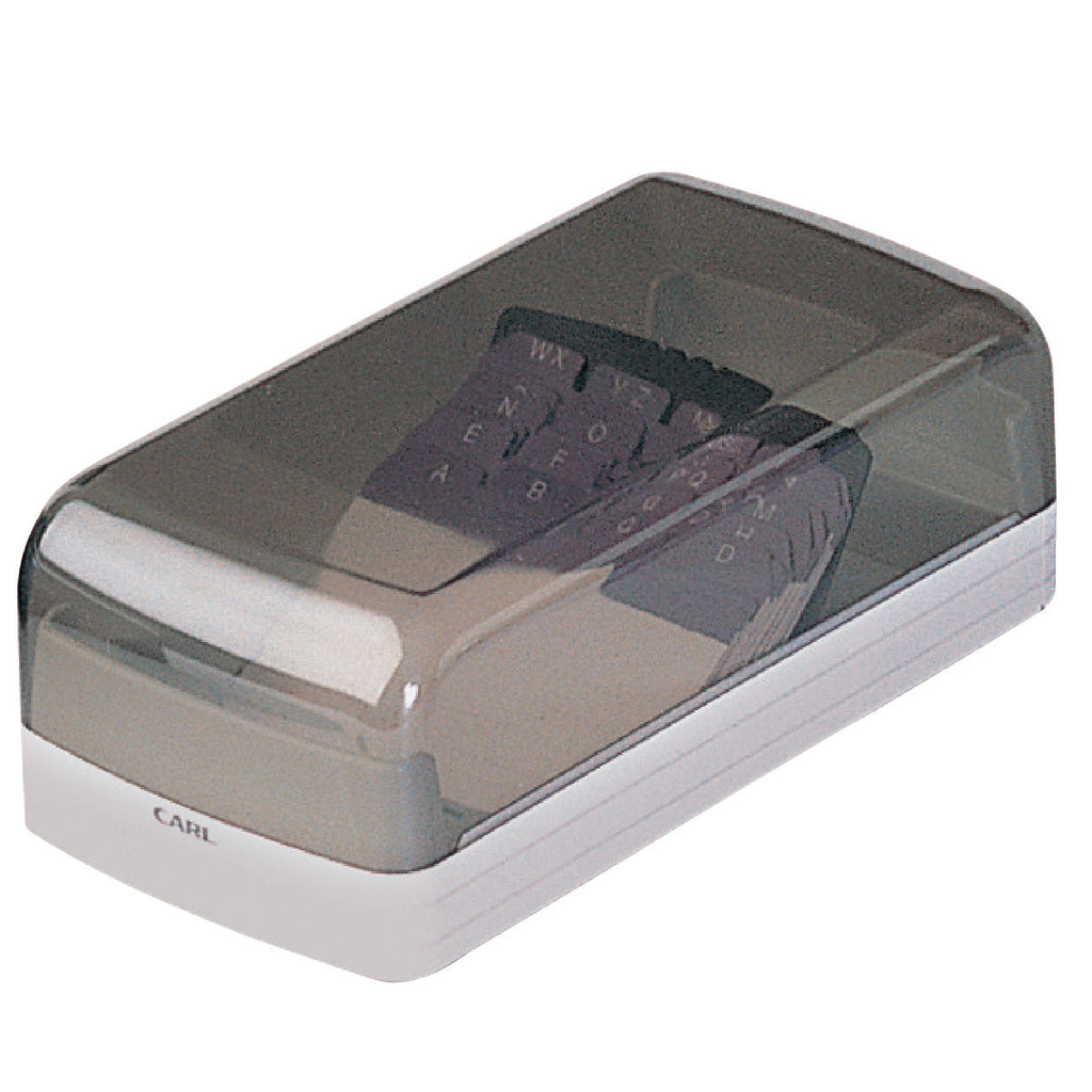 Carl Card File Case 600 Cards CL-CF-860