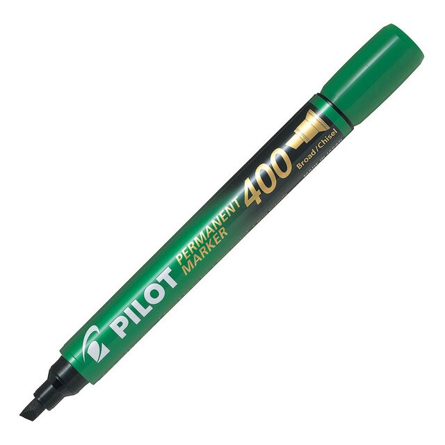 Pilot SCA-400 Permanent Marker Chisel Tip (Pack of 12)
