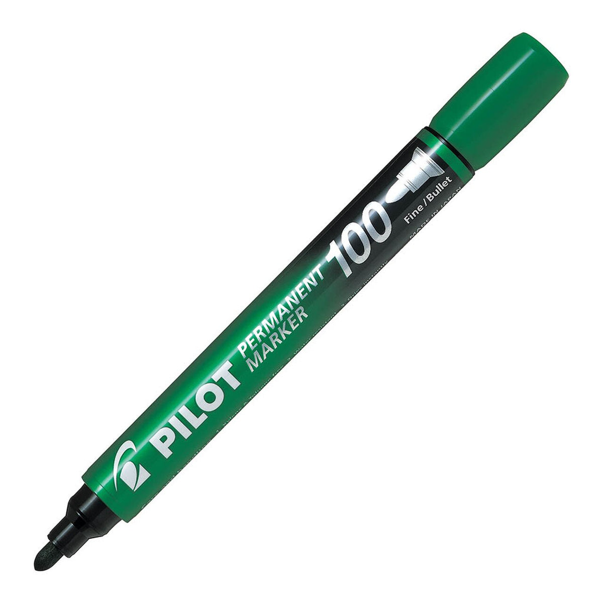 Pilot SCA-100 Permanent Marker Bullet Tip (Pack of 12)