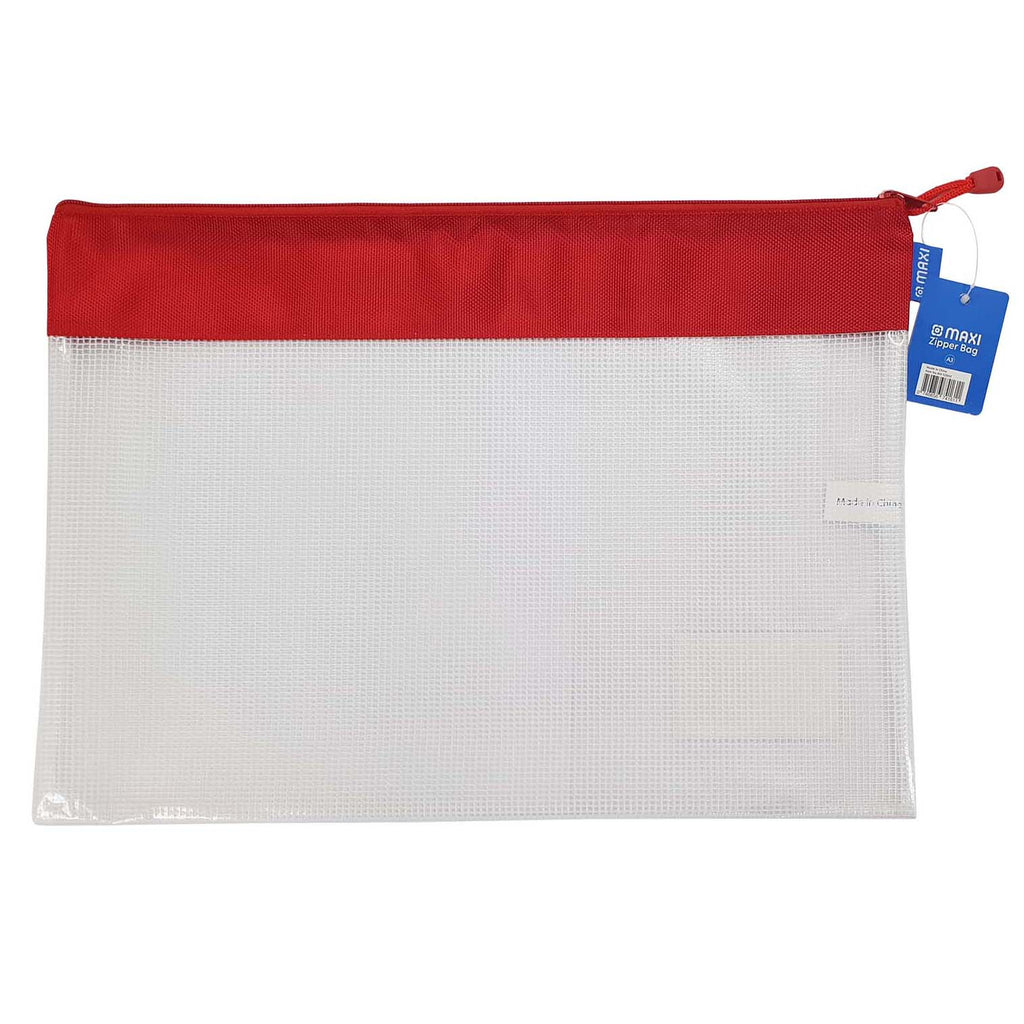 Maxi Eva Single Zipper Bag A3 - 45x31cm with Name Card
