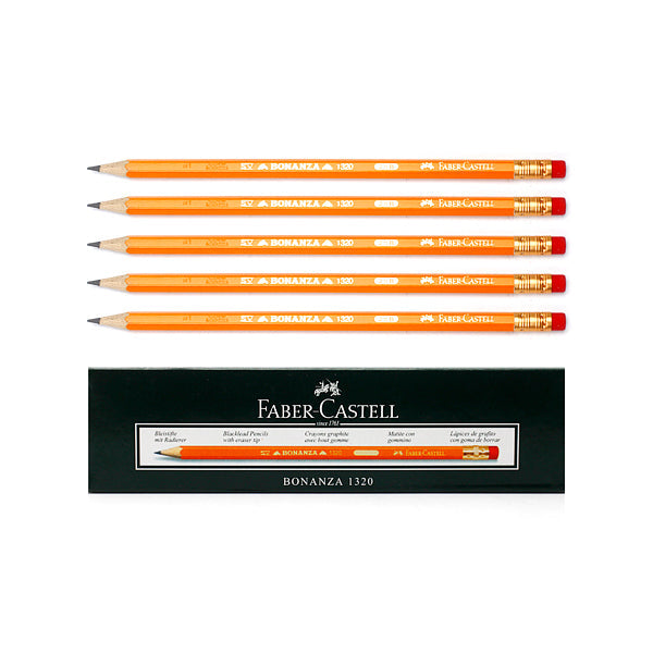 Faber-Castell Bonanza Pencil HB (Pack of 12) FCI1320