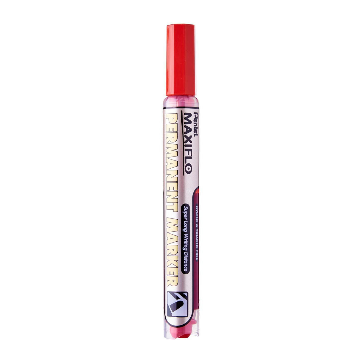 Pentel NLF50 Maxiflo Bullet Tip Permanent Marker (Pack of 12)
