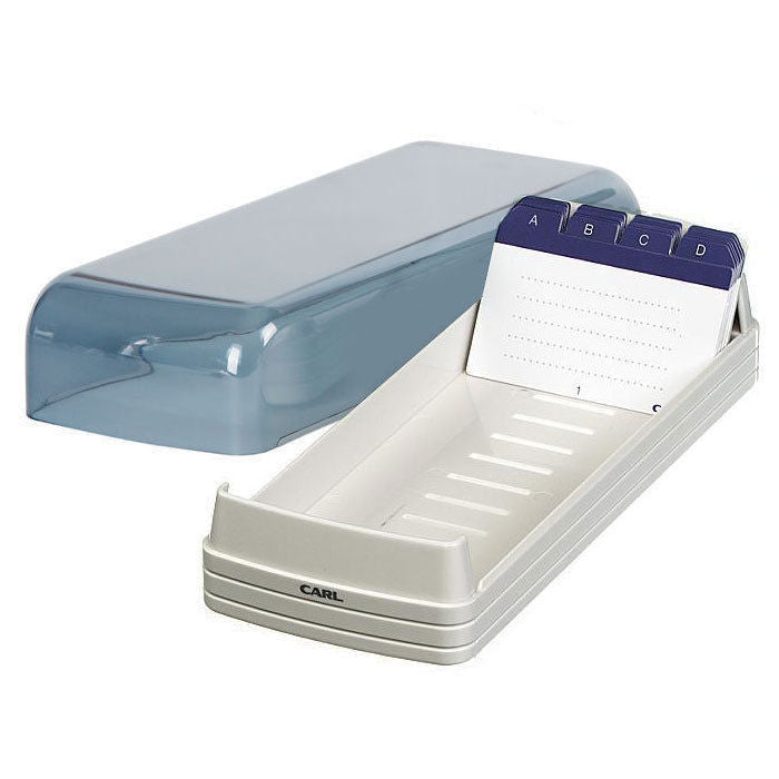 Carl Card File Case 600 Cards CL-CF-860