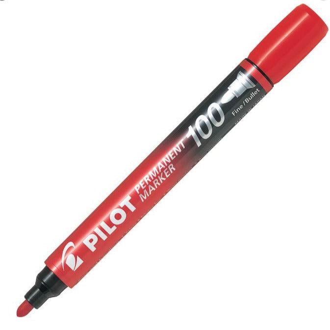 Pilot SCA-100 Permanent Marker Bullet Tip (Pack of 12)