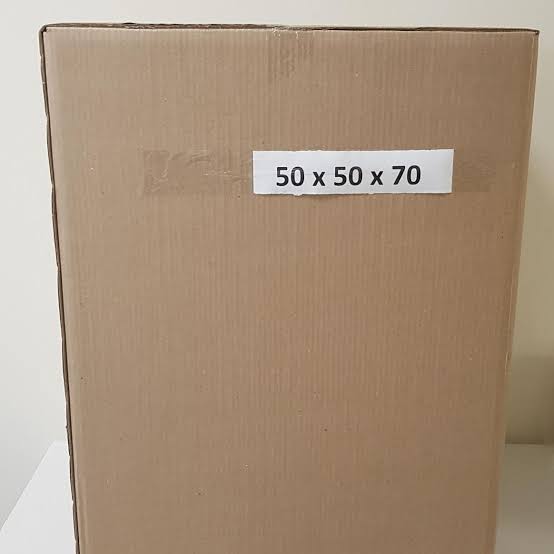 Corrugated Carton Box – Heavy Duty Moving & Packing Box (50x50x70)