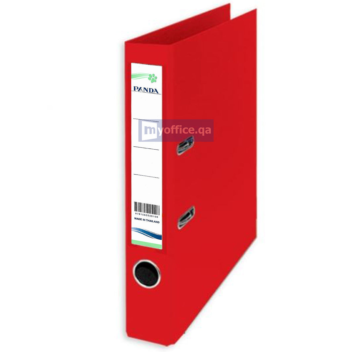 PVC Box File F/S Red 45mm