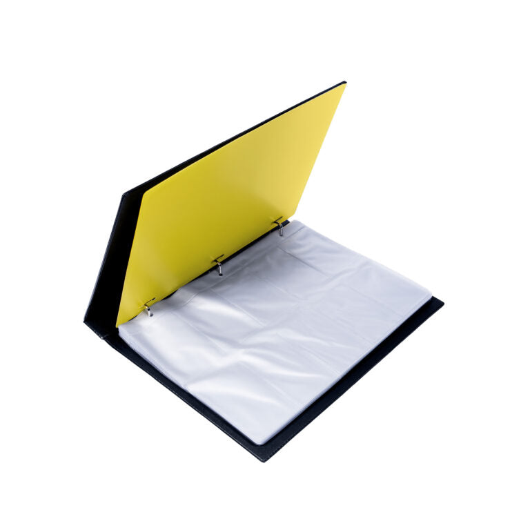 Panda Business Card Holder Leather Black - 600 Cards