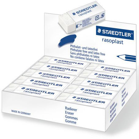 Raso Plast Eraser Box 526 (Big/Medium/Small)