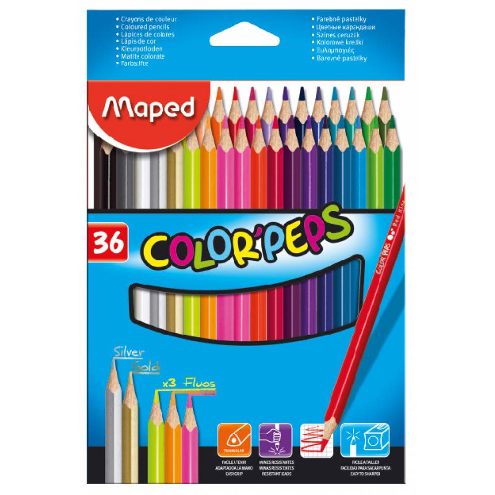Color Peps Pencils 36 Col Set 832017