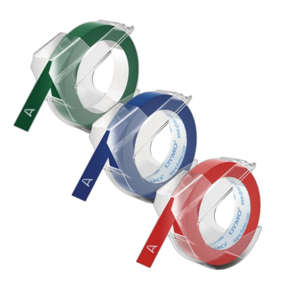 Dymo Tape 9mmx3m Red (524702/DYS0898150)