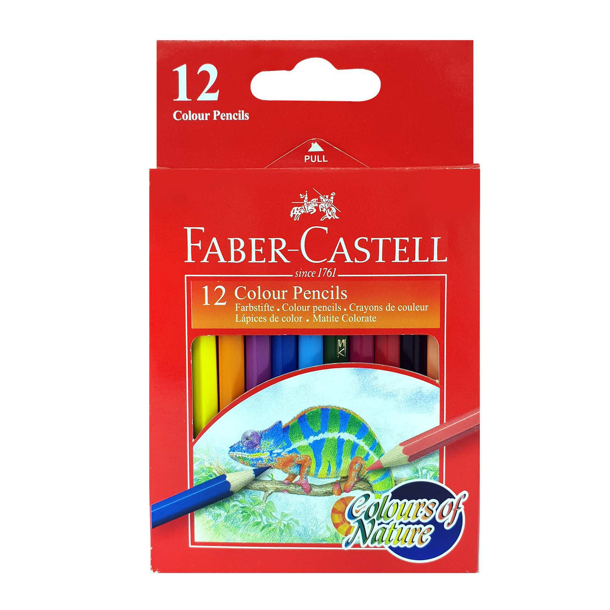 Faber-Castell Colour Pencils (12) Half Length FCI114414