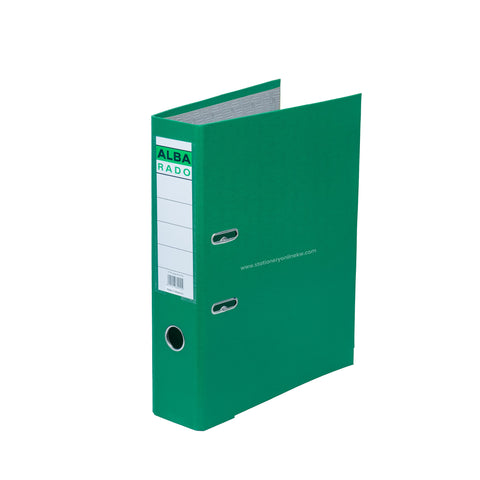 PVC Box File F/S Green 45mm