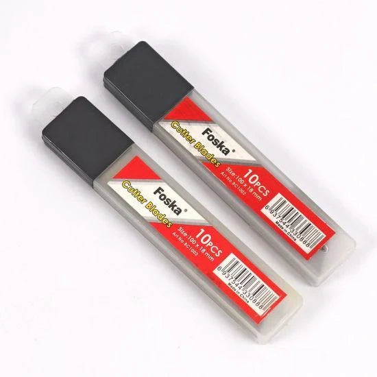 Foska Cutter Blades 0.4x18x100mm (Tube of 10)