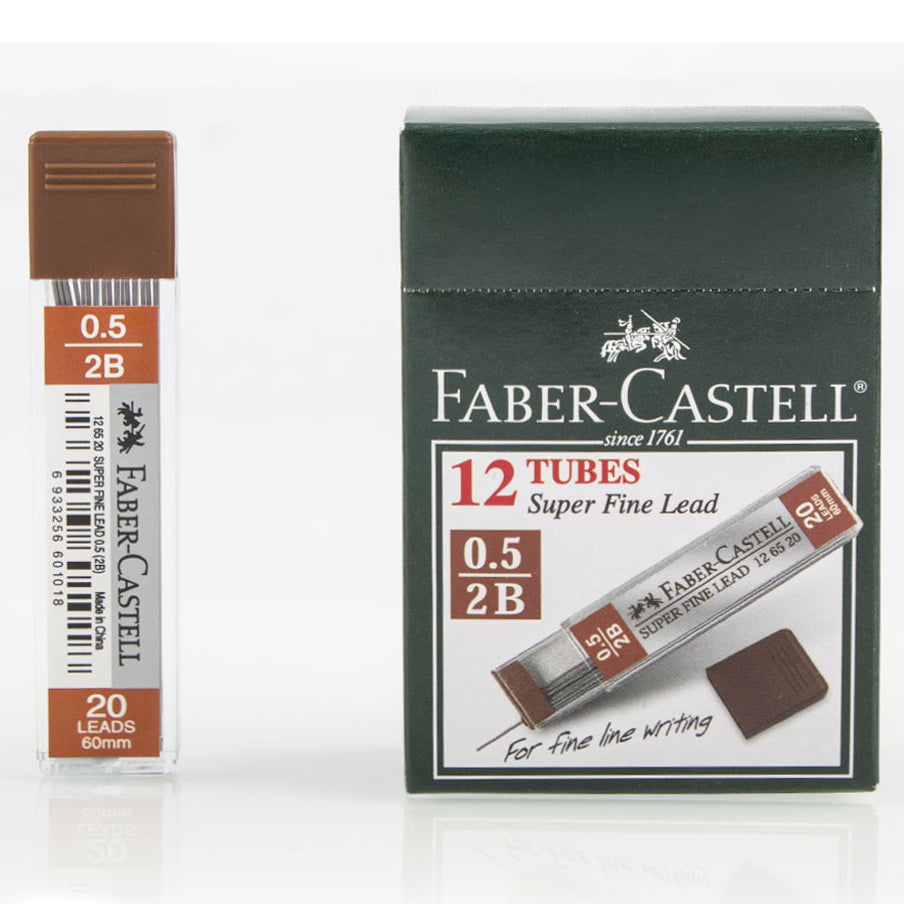 Faber-Castell Super Fine Lead HB 0.5 (Pack of 12) FCC126525