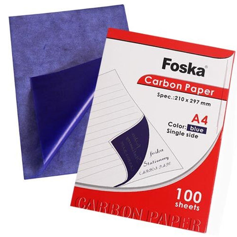 A4 Blue Carbon Paper Sheets (100)