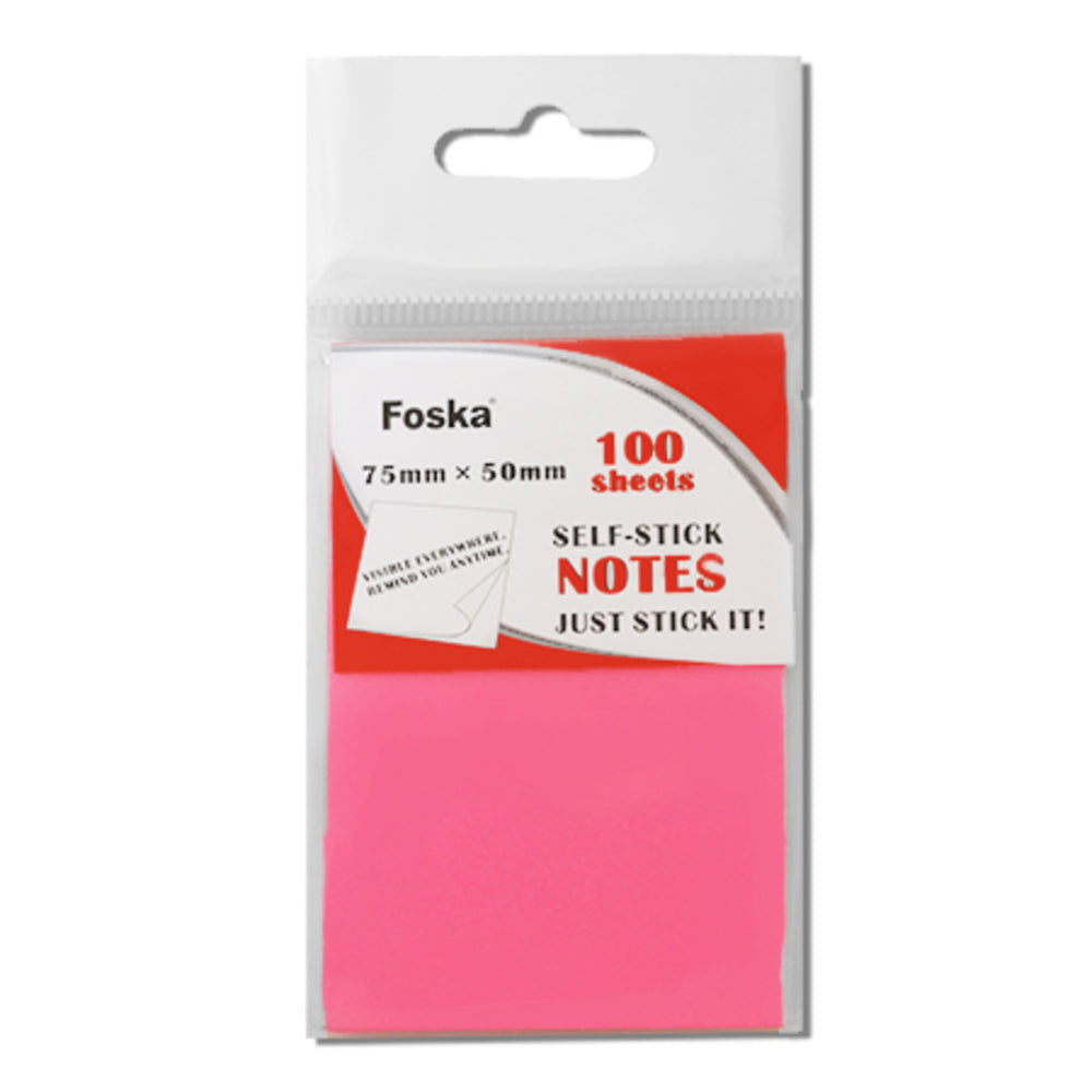 Sticky Notes 3x2 Assorted Color, 100 Sheets/Pad