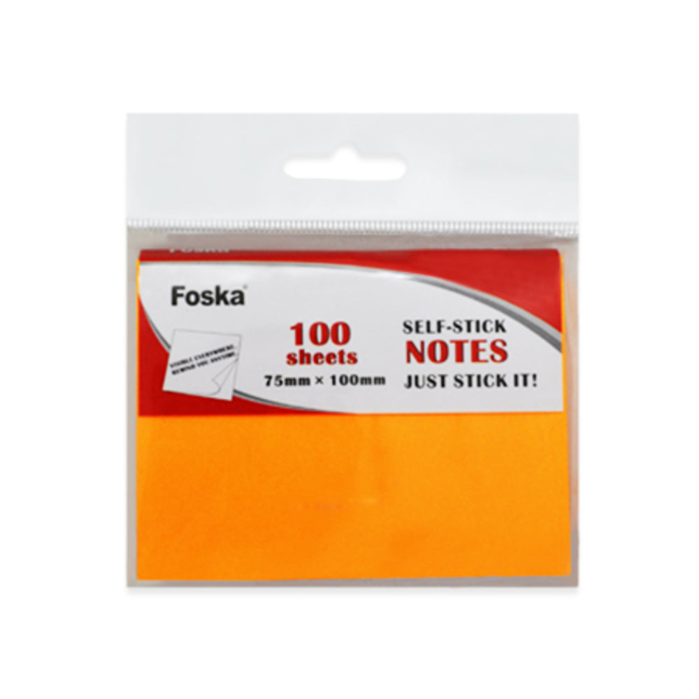 Sticky Notes 4x3 Assorted Color, 100 Sheets/Pad