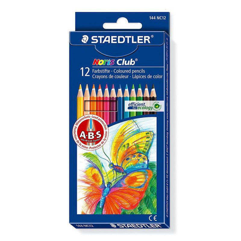 Noris Club Coloring Pencils 144-NC12 (12)