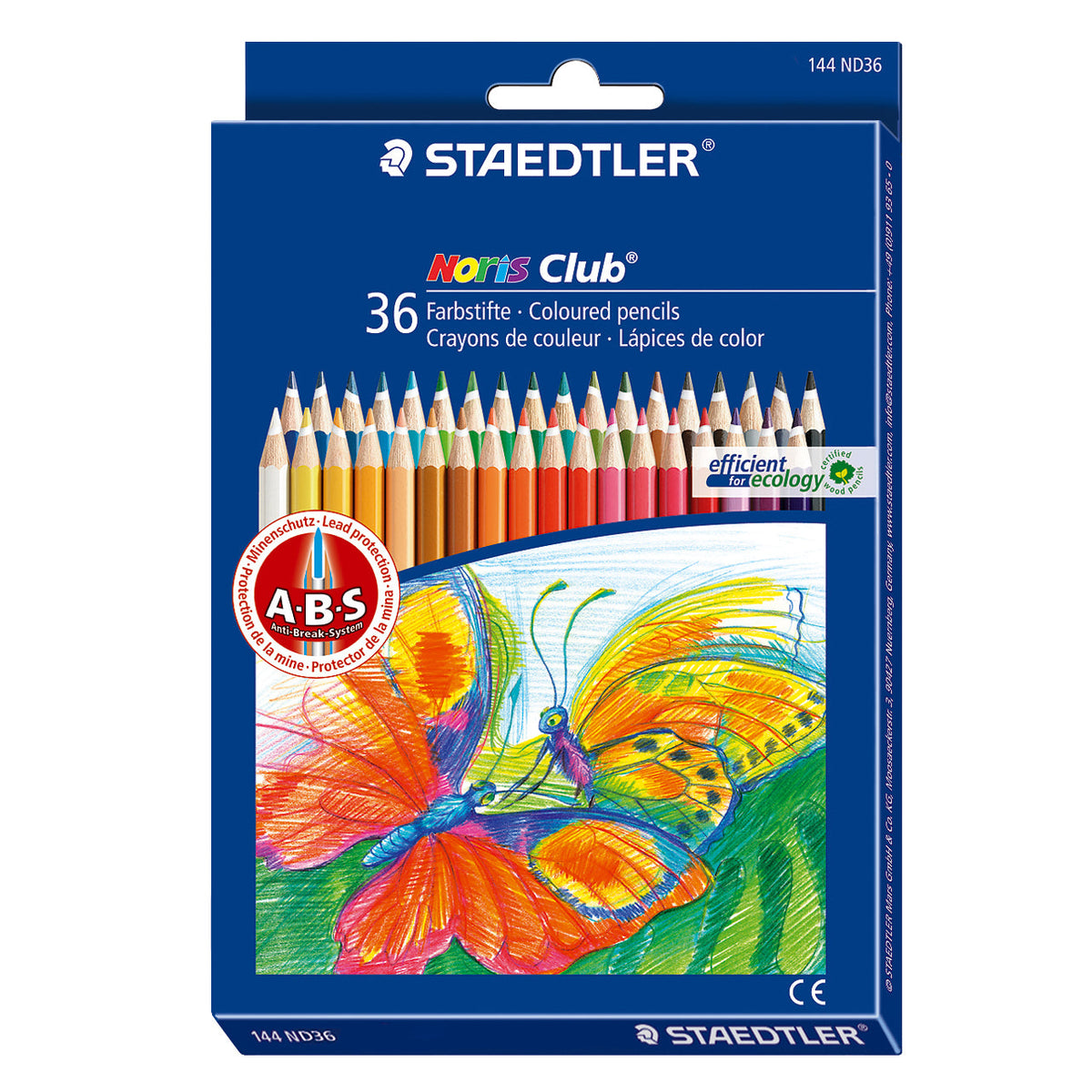 Noris Club Coloring Pencils 144-ND36 (36)